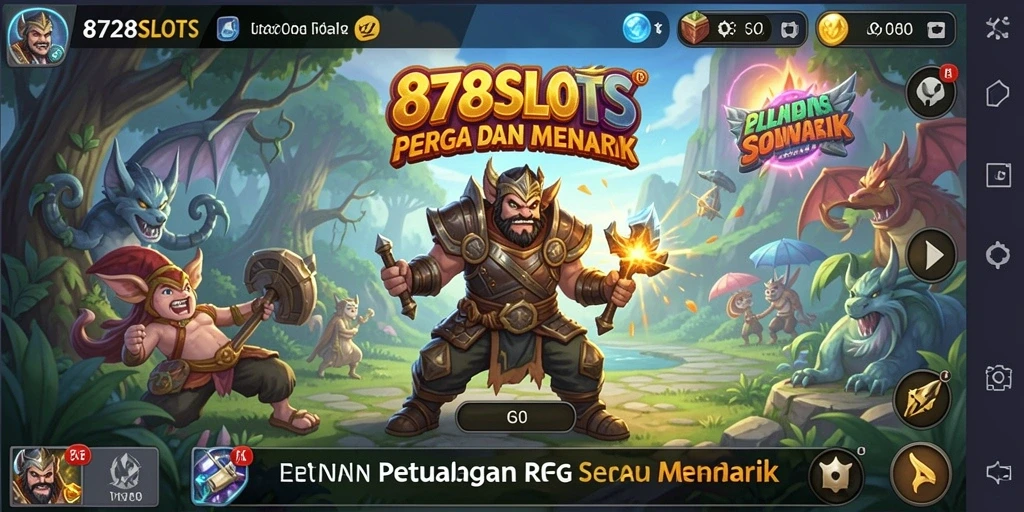 Tampilan gameplay RPG yang seru di 8728SLOTS dengan petualangan menarik.