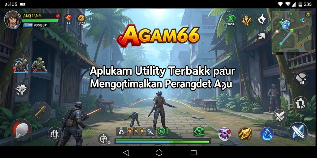 Screenshot AGAM66 menunjukkan tampilan antarmuka yang mudah digunakan dan intuitif.
