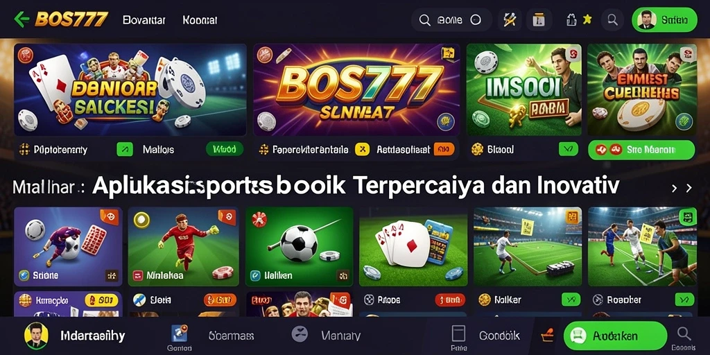 Screenshot gameplay BOS777 menunjukkan fitur taruhan yang inovatif dan interaktif.