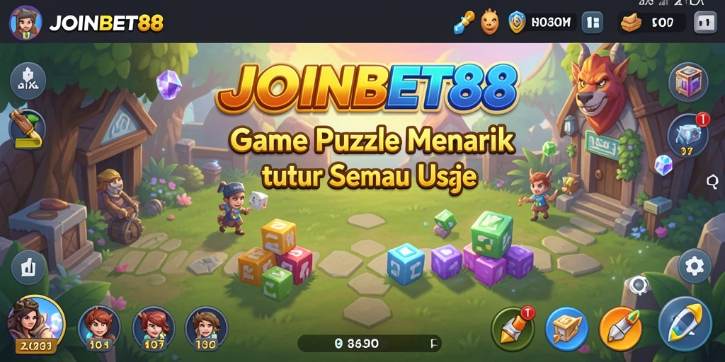 Tampilan gameplay seru dalam JOINBET88 dengan berbagai teka-teki menantang.