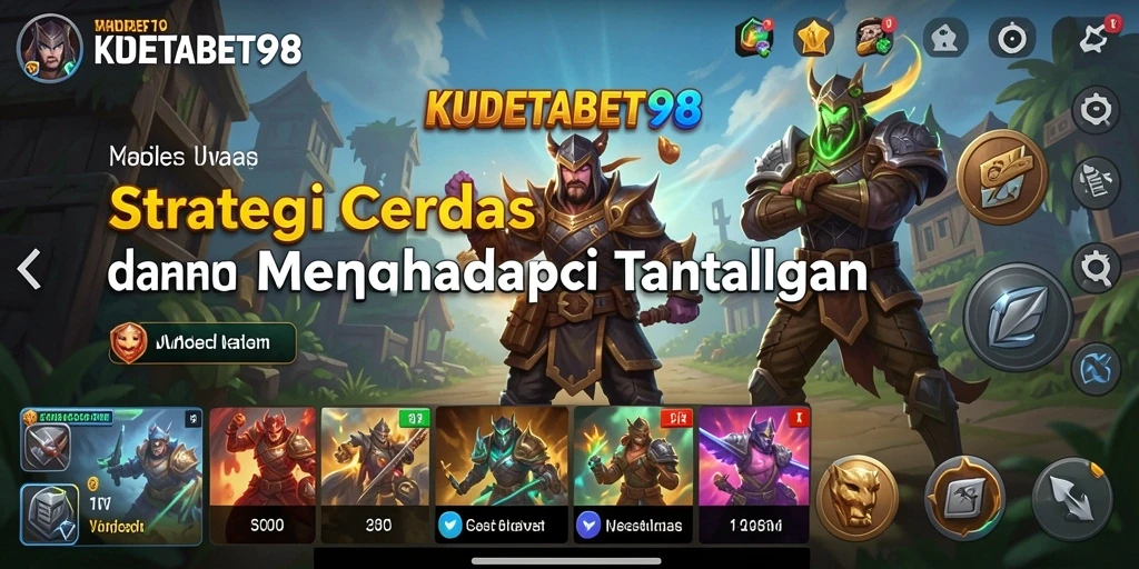 Tampilan gameplay menarik KUDETABET98 dengan strategi yang menantang.