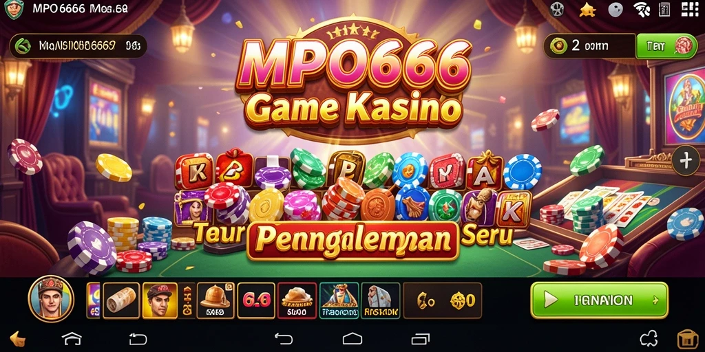 Tampilan gameplay MPO666 yang memukau dan menarik bagi semua pemain kasino.