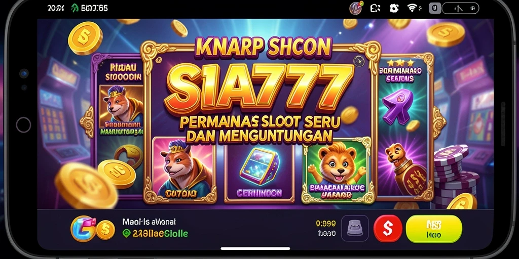Screenshot gameplay SIA777 yang menampilkan slot yang menarik dan fitur bonus.