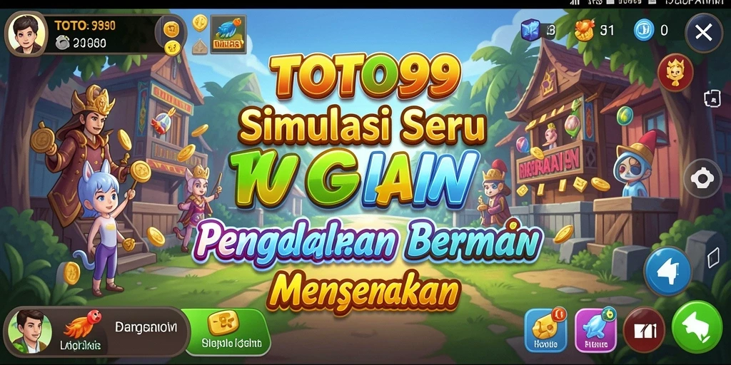 Gameplay TOTO99 yang seru dan interaktif dalam simulasi kehidupan.